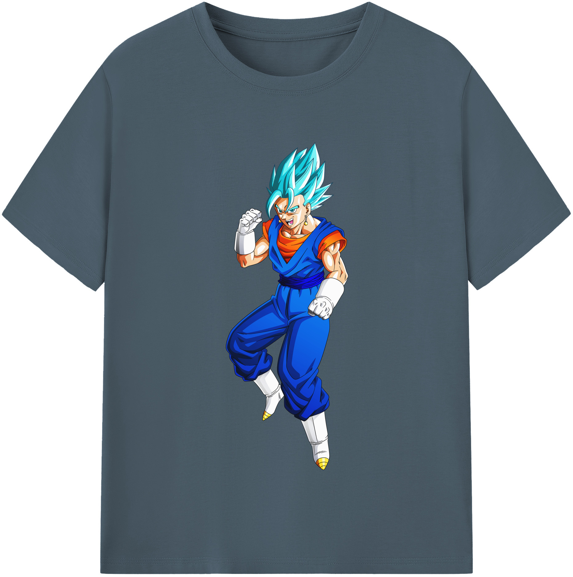 （画像用） ドラゴンボール ベジット DRAGON BALL Vegetto 綿100％半袖Tシャツ（フロントプリント）